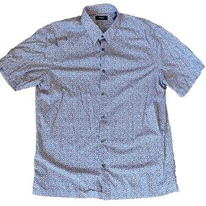 Theory Men’s Short Sleeve Button Down Shirt